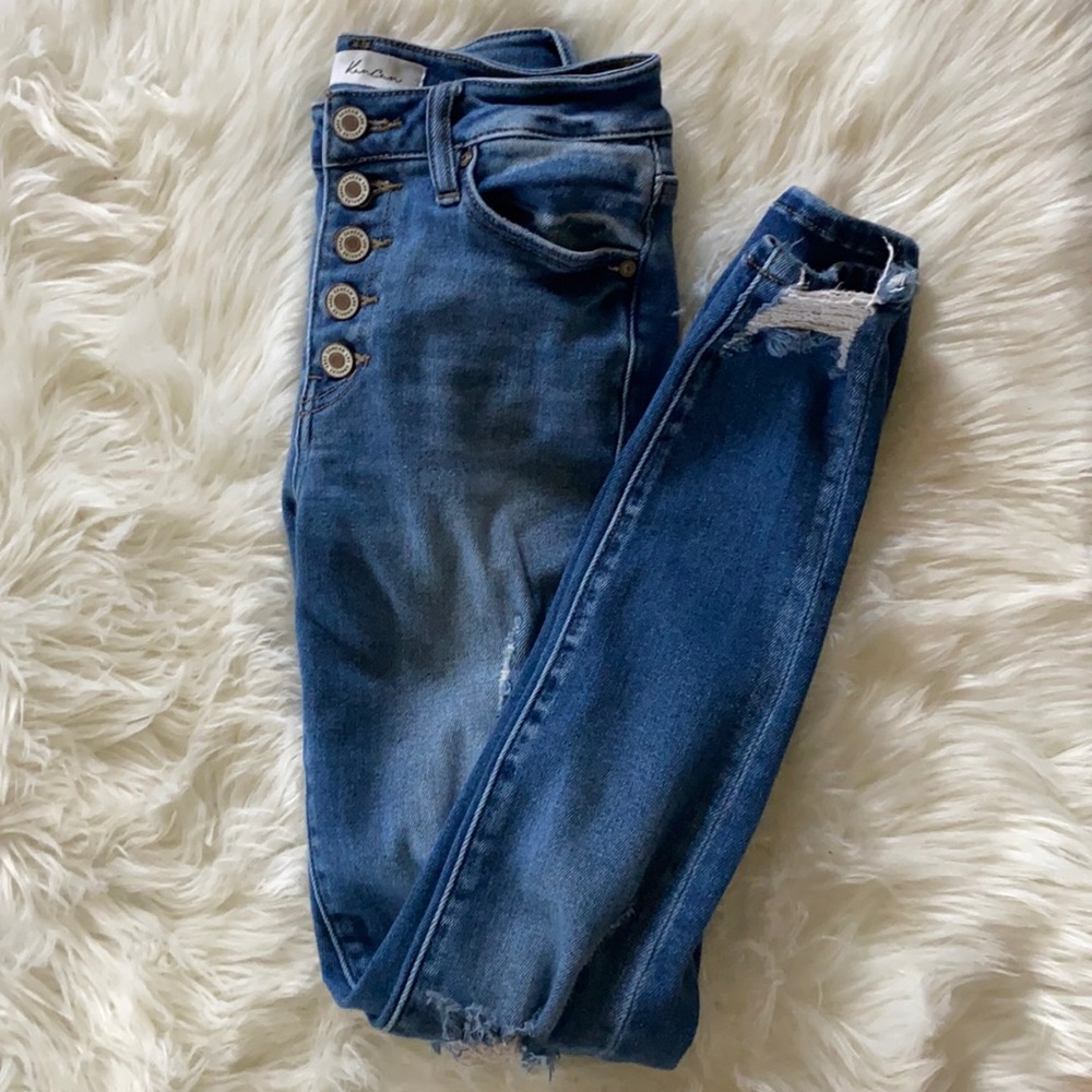 KanCan high-waisted skinny jeans